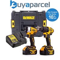 Dewalt DCK2062M2 18v Brushless DCD709 Combi Drill DCF809 Impact Driver 2 x 4.0ah