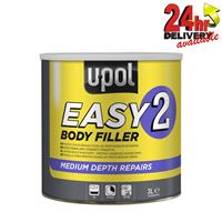 Upol Easy 2 Body Filler 3 Litre - Flyweight - Medium Depth Repairs Lightweight