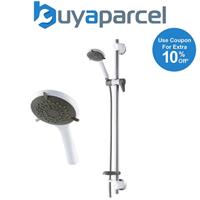 Triton Inclusive Care Shower Kit with Grab Rail + 2.0m Shower Hose + Head + Dish