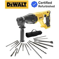 Dewalt DCH033N 18v Brushless SDS Hammer Drill 3 Mode Bare Tool + 17PC SDS Set