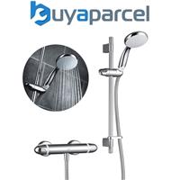Mira Coda Pro EV Thermostatic Bar Mixer Shower Valve + Chrome Adjustable Head