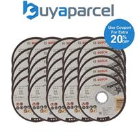 25x Bosch PRO 125mm 1mm Thin Slit Cutting Discs Blades Inox Rapido 5.5 Grinder
