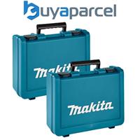 Makita 18v Combi Impact Driver Tool Storage Case DHP485 DHP484 DHP482 DTD152 X 2