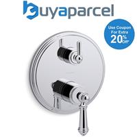 Kohler Artifacts Thermostatic Single Sequential Shower Valve Diverter Chrome