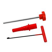 Valve Stem Tool Kit 4PCS Steel Construction Fast Valve Stem Replacement