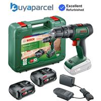 Bosch UniversalImpact 18v Cordless Combi Hammer Drill Power For ALL - 2 x 2ah