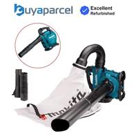 Makita DUB363ZV Twin LXT 18v / 36v Brushless Leaf Blower Mulcher Vacuum + Bag