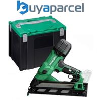 HiKOKI NT1865DAAW9Z 15Ga Brushless Angled Finishing Nailer 18V Cased Bare Unit