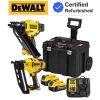 Dewalt 18v XR Nailer Twin Pack DCN930 First Fix + DCN660 Second Fix DCK246P2T