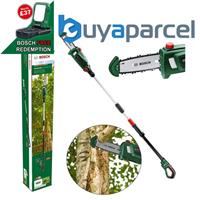 Bosch Cordless 18v Telescopic Pruner UniversalChainPole 18 20cm Bar 06008B3101