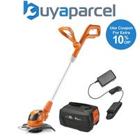 Flymo 18V EasiTrim Plus 230 Cordless Grass Trimmer Strimmer Bosch 1x 4Ah Battery