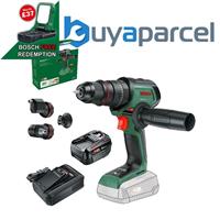 Bosch 06039E2103 18v Combi Drill AdvancedImpact 4 QuickSnap Chuck + 4AH Battery