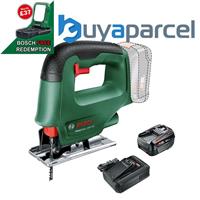 Bosch 0603012000 EasySaw 18v 18V-70 Cordless Jigsaw Power for All + 4AH Battery