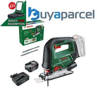 Bosch 0603013000 Cordless Brushless 18v Jigsaw AdvancedSaw 18V-140 4AH Battery