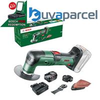 Bosch 18v Multifunction Multi Tool UniversalMulti Starlock + 4AH Battery Kit