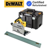 Dewalt DWS520KT Plunge Cut Circular Saw 165mm 110v + Case + 1 x 1.5m Guide Rail