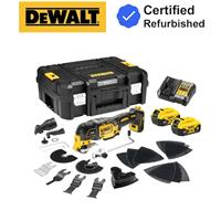 Dewalt DCS356P2 18v XR Brushless 3 Speed Multi Tool +35 Accessories +Tstak 2x5ah