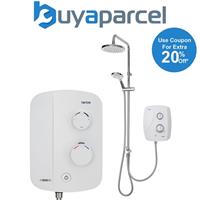 Triton AS2000SR DuElec Silent Running Thermostatic Power Shower + Dual Head