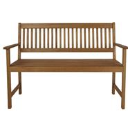 George Home Sedona Expressions 2 Seat Garden Bench Outdoor Furniture Brown