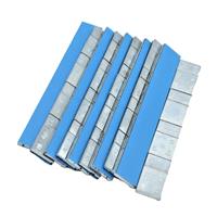 10 STRIPS LEAD FREE STICK ON WHEEL BALANCE WEIGHTS CAR VAN MOTORBIKE