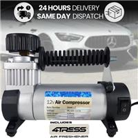 Car Air Compressor Electric Tyre Inflator Pump 100 PSI High Speed AC17+Airfresh