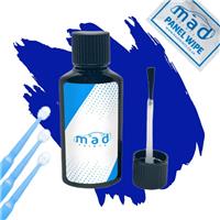 Ford Deep Impact Blue Paint Touch Up Kit 30ml Bottle Panel Wipe & 3 Applicators