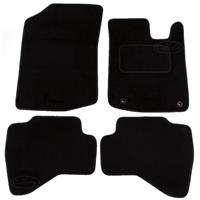 Fits Toyota Aygo 2005-2014 Tailored Carpet Car Mats Black 4pc Floor set 2 clips