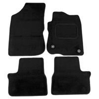 Peugeot 208 2012-2019 Tailored Carpet Car Floor Mats 4pc Set Black Anti Slip