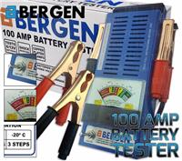 BERGEN 6v-12v 100 Amp Battery Load & Charging System Tester Car/Van Battery Test