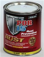 POR15 Rust Preventative Paint Semi Gloss Black 946ml Prevent Stop Rust POR15