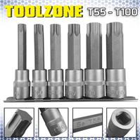 TORX BIT Sockets Extra Large & Long Star Keys T55 T60 T70 T80 T90 T100 TX Trx HD