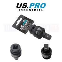 US PRO INDUSTRIAL 1/2" DR Universal Impact Socket Joint Wobble Swivel Adaptor
