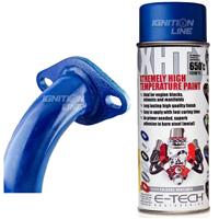 E-Tech XHT VHT Exhaust Extremely High Temperature Spray Paint - Blue 400ml