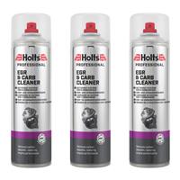 3x Holts Valve EGR Carburettor Cleaner Spray Carb Air Petrol Diesel Intake 500ml