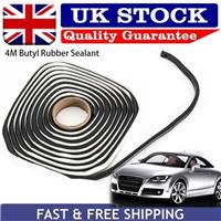 4M Butyl Rubber Car Glue Strip Sealant Retrofit Reseal Windshield Headlight NEW