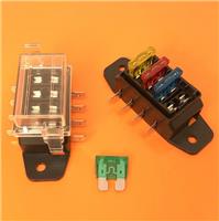 4 Way Fuse Box for Standard Blade Fuses Holder ATO / Block 12v or 24v Car or HGV