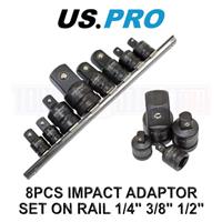 US PRO Impact Socket Adaptor Set 1/4" 3/8" 1/2" 3/4" Drive step up/down reducer