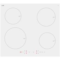 electriQ 60cm 4 Zone Plug In Induction Hob - White eiQINDTPWHITE