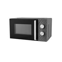 George Home GMMD101G Manual Microwave Oven 17L 700w Diamond Texture Grey
