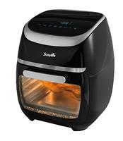 Scoville SAF101B 11L Digital Air Fryer With Rotisserie Feature Black