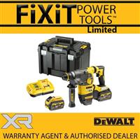 DeWalt DCH323T2 54V FlexVolt Brushless 28mm SDS Plus Hammer Drill & 2 x 6ah bats