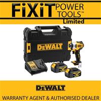 DeWalt DCF809M2T 18v XR Brushless Compact Impact Driver & 2x 4.0Ah Batts RW