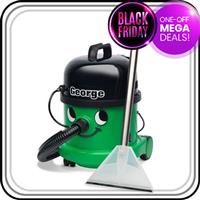 Numatic GVE370-2 George Wet & Dry Cylinder Vacuum Cleaner Hoover Green