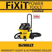 DeWalt DWV902M 240V 38L M-Class Wet/Dry Dust Extractor Impact RW
