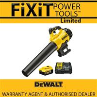 DeWalt DCM562P1 18v XR Outdoor Garden Brushless Leaf Blower & 1 x 5ah Bat Kit RW