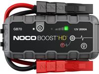 NOCO Boost GB70 2000A 12V USB Portable Car Battery Jump Starter - (Grey) B+