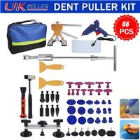 66pcs Car Paintless Dent Removal Kit Slide Hammer Repair PDR Glue Gun Puller Tab