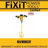 DeWalt DWD241 240v 160mm M14 Dual Handle Paddle Mixer RW