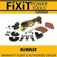 DeWALT DCS356N 18V XR 3 Speed Brushless Oscillating Multi-Tool &Accessories RW