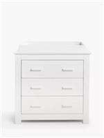 John Lewis Charlotte Dresser White Finish Bedroom Storage Chest